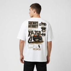 Camiseta Autoridad de lado Harley XR750