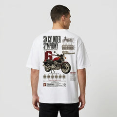 Camiseta Sinfonía de seis cilindros Honda CBX1000