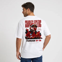 Camiseta F1 Charles Leclerc Signature