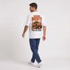 T-shirt Volkswagen Beetle Baja Bug Desert Misfit blanc vu de dos
