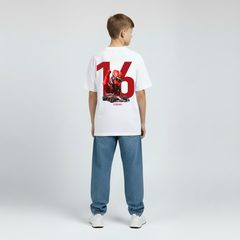 Camiseta F1 Charles Leclerc Ferrari Infantil