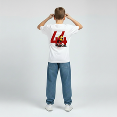 Camiseta F1 Lewis Hamilton Ferrari Infantil