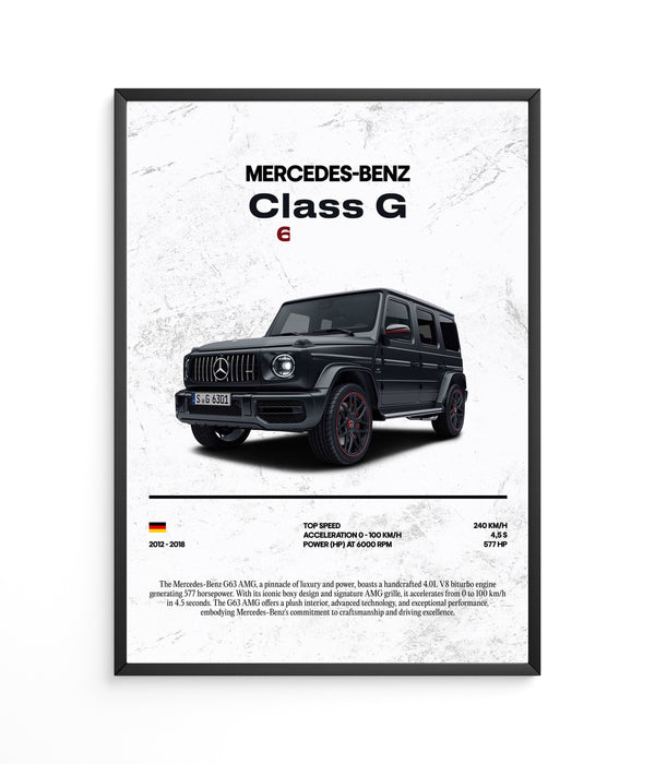 Póster Mercedes-Benz Clase G 63 AMG