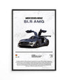 Póster Mercedes-Benz SLS AMG
